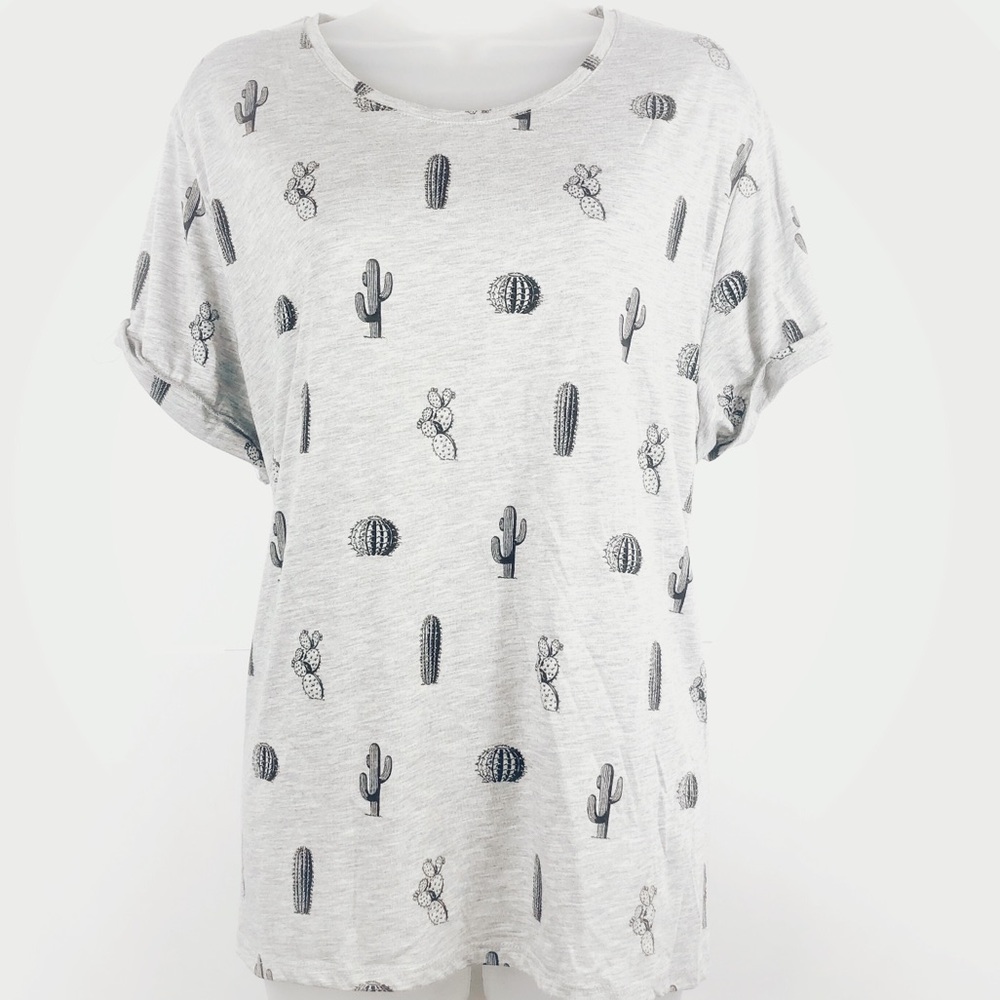 H & M 1x Cactus shirt 14/16
